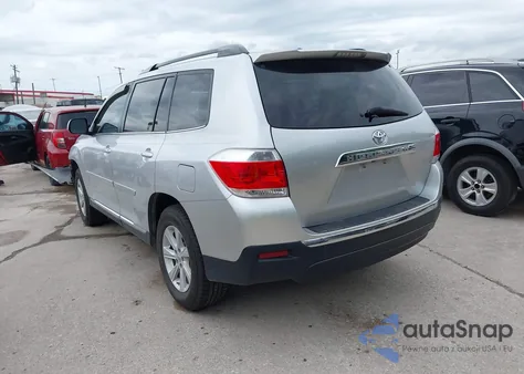 2013 Toyota Highlander Se V6 from USA, damaged, VIN 5TDZK3EH1DS091476